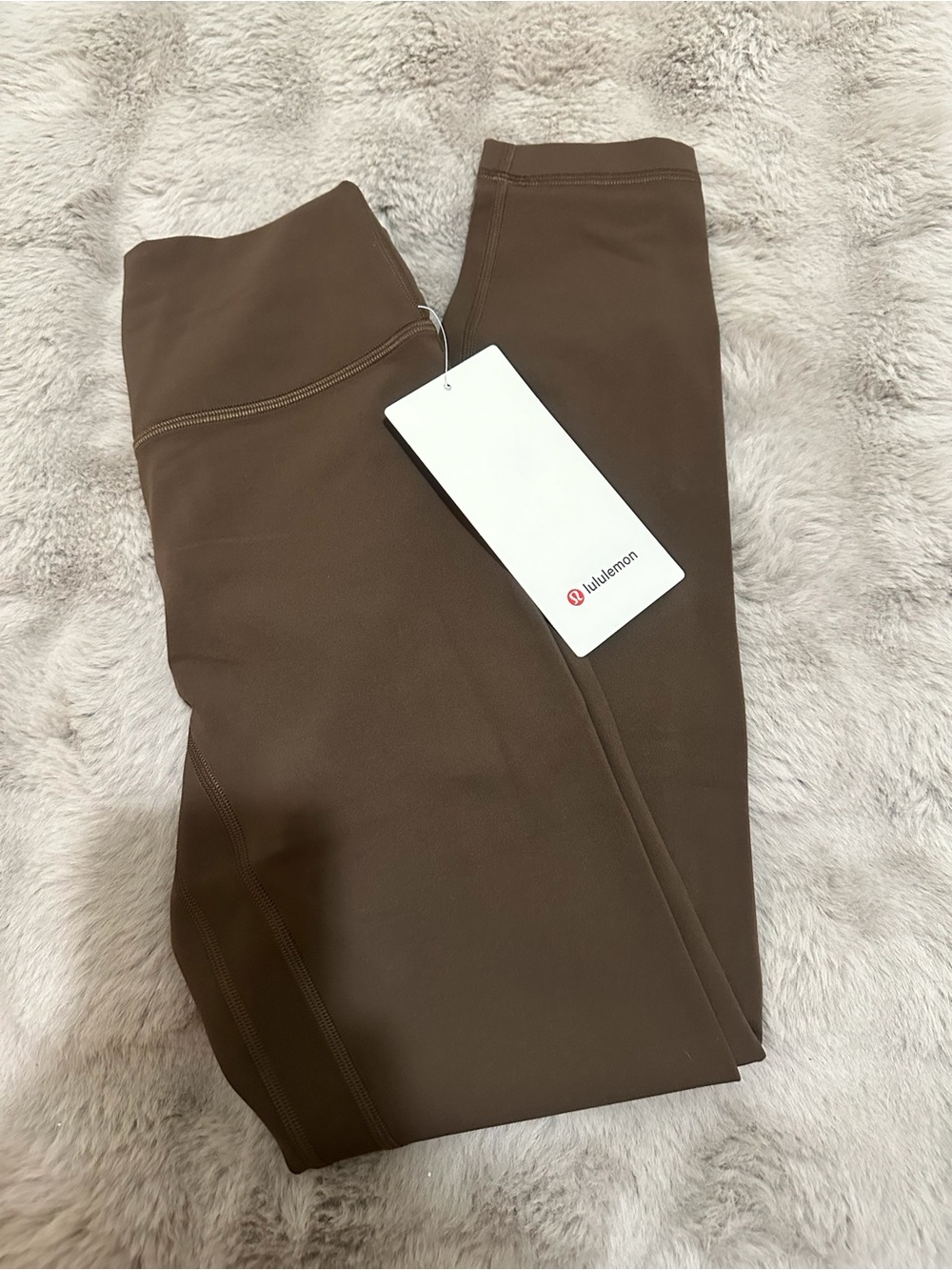 NWT lululemon Align ™ No Line Twist Tight 25" Size 4 Walnut crunch - Picture 2 of 5